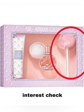ariana grande ari perfume pom pom pen